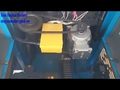 Prueba de funcionamiento de la máquina de vasos de papel de leva abierta de placa única 40ML con 85 piezas por minuto para cliente de la India