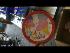 Nueva máquina de platos de papel mecánica de diseño, alta velocidad, 50 a 60 piezas por minuto