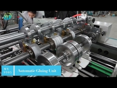 Diseño de máquina de cajas de hamburguesas de papel por maquinaria mingyuan